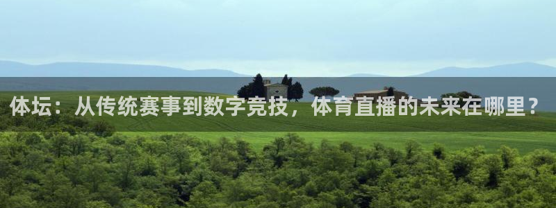 体坛：从传统赛事到数字竞技，体育直播的未来在哪里？